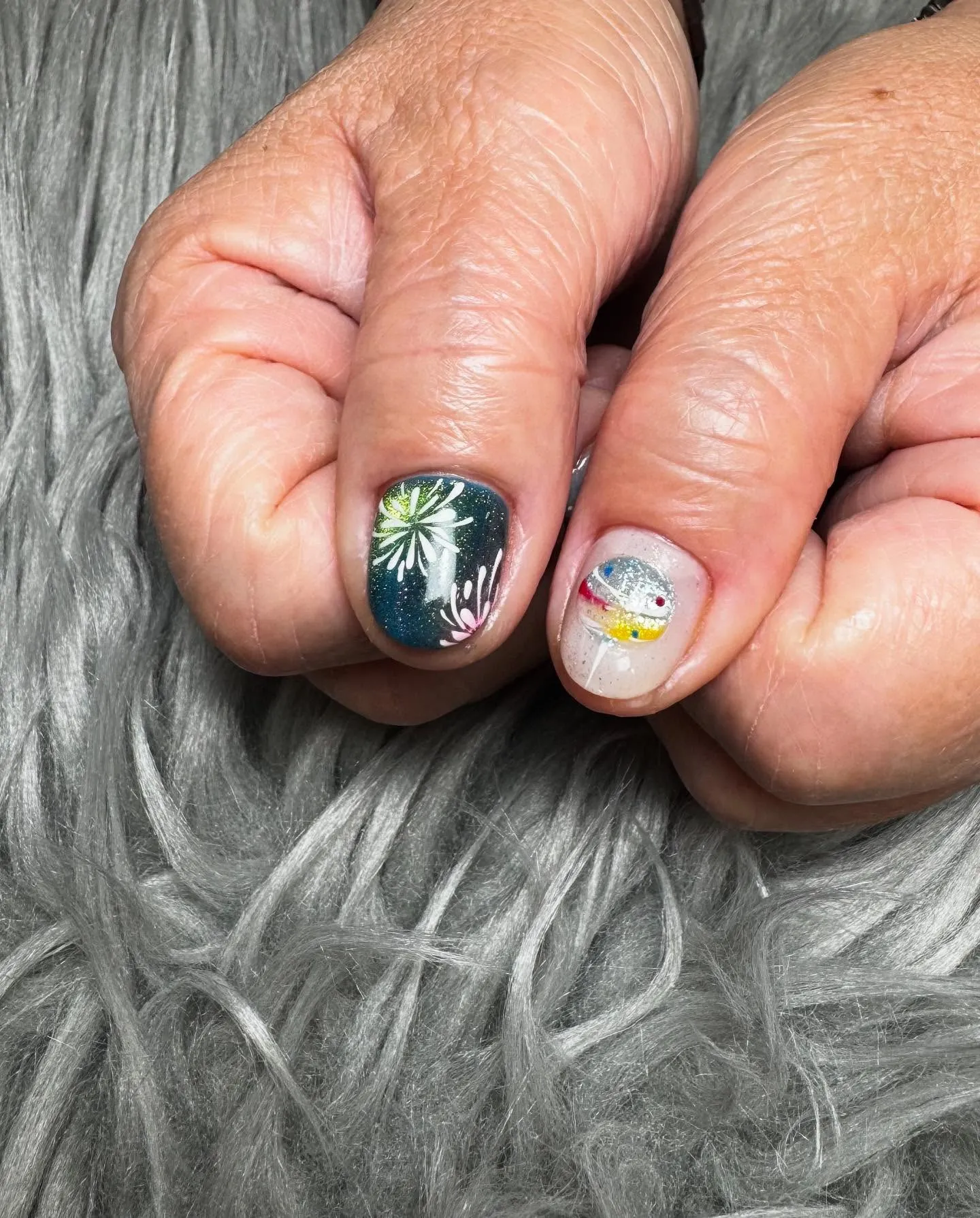 夏祭りネイル💅